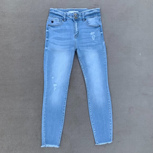 KanCan Denim - KanCan Dual Button High Rise Skinny Jeans Sz 26/5